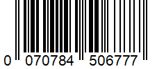 Barcode 0070784506777