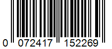 Barcode 0072417152269