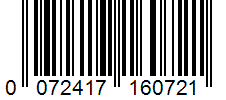 Barcode 0072417160721