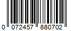 Barcode 0072457880702