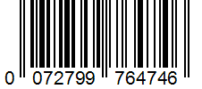 Barcode 0072799764746