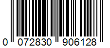 Barcode 0072830906128
