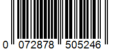 Barcode 0072878505246