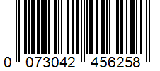 Barcode 0073042456258