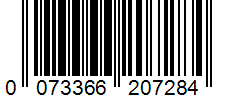 Barcode 0073366207284