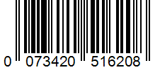 Barcode 0073420516208