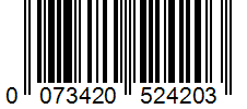 Barcode 0073420524203
