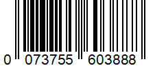 Barcode 0073755603888