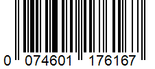 Barcode 0074601176167