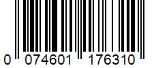 Barcode 0074601176310