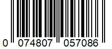 Barcode 0074807057086