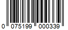 Barcode 0075199000339