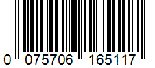 Barcode 0075706165117