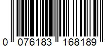 Barcode 0076183168189