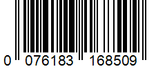 Barcode 0076183168509