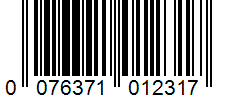 Barcode 0076371012317