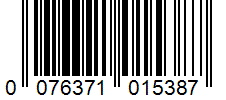 Barcode 0076371015387