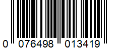 Barcode 0076498013419