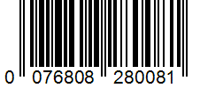 Barcode 0076808280081