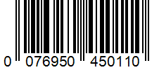 Barcode 0076950450110