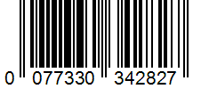Barcode 0077330342827