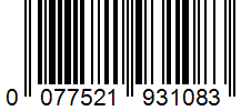 Barcode 0077521931083
