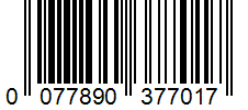 Barcode 0077890377017