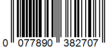 Barcode 0077890382707