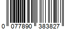 Barcode 0077890383827