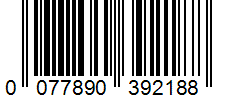Barcode 0077890392188