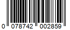 Barcode 0078742002859