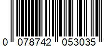 Barcode 0078742053035