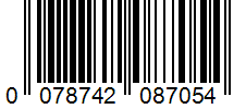 Barcode 0078742087054