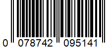 Barcode 0078742095141