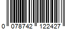Barcode 0078742122427