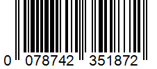 Barcode 0078742351872