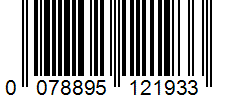 Barcode 0078895121933