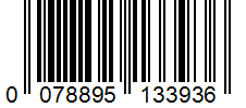 Barcode 0078895133936