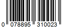 Barcode 0078895310023