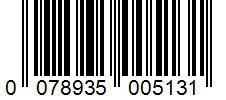 Barcode 0078935005131