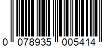 Barcode 0078935005414