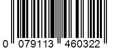 Barcode 0079113460322