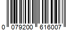 Barcode 0079200616007