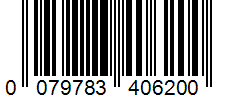Barcode 0079783406200