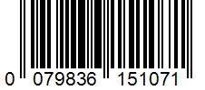 Barcode 0079836151071