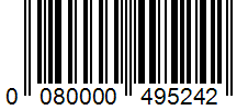 Barcode 0080000495242
