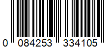 Barcode 0084253334105