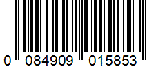 Barcode 0084909015853