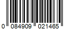 Barcode 0084909021465