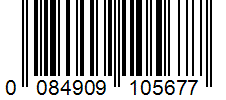 Barcode 0084909105677